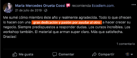 testimonio ecodiem